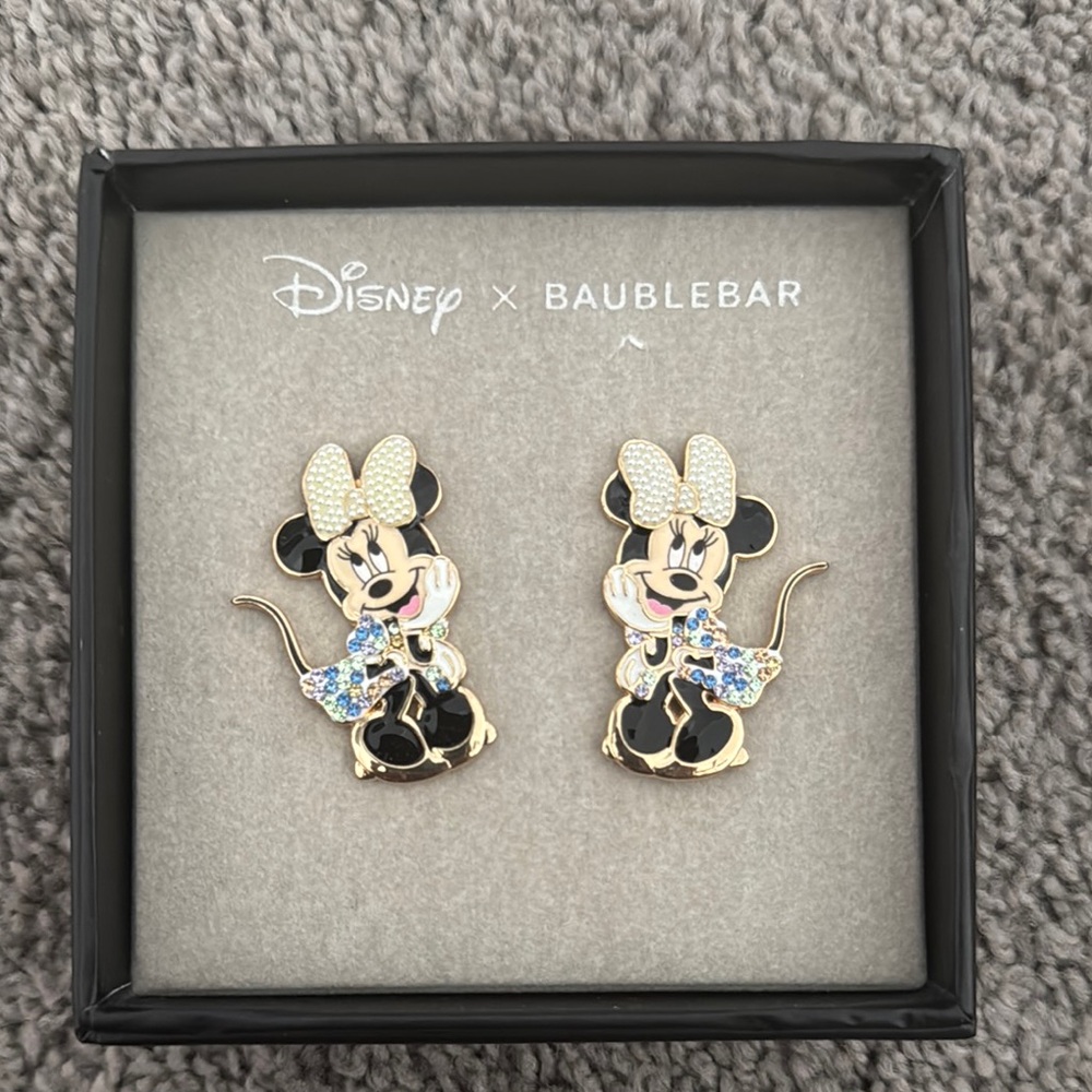 Disney x BaubleBar Minnie Mouse Earrings